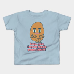 Scared Tater Kids T-Shirt